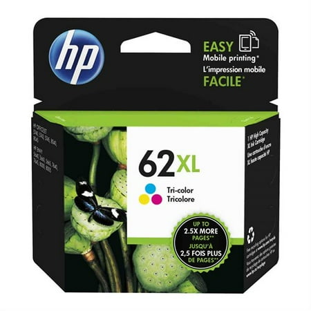 1500 Printer Inkjet Cartridges HP 62XL - 11.5 ml - High Yield - dye-based tricolor - original - blister - ink cartridge HP 62XL Ink Cartridge - Tri-color - Inkjet - High Yield - 415 Page ()
