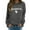 Dark Gray, variant on Yuanlong Womens Sweatshirts Long Sleeve MAMA Letter Pattern Hoodless Sweatshirt Thanksgiving Wear Crewneck Pullover Tops