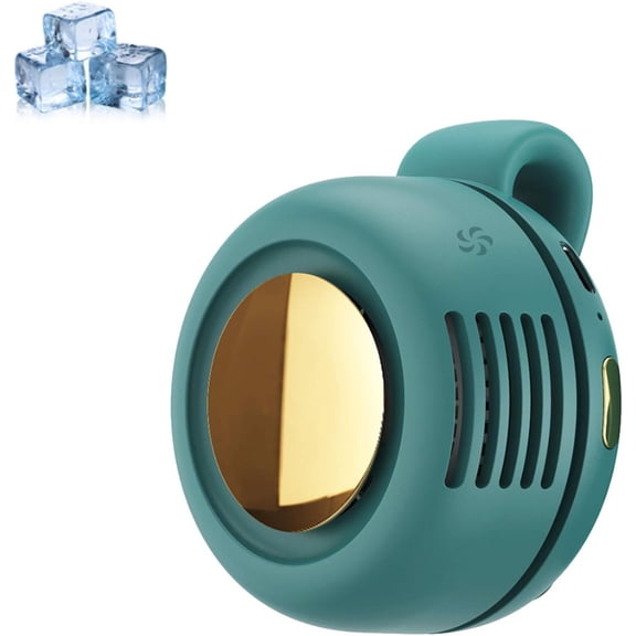 Portable Silent Mini Bladeless Clip-On Fan, 3-Speed Hands-Free Wearable Fan for Shirt, Waist, Neck, Outdoor Travel & Office