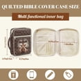 thumbnail image 7 of Pzuqiu Cross Highland Cow Bible Study Supplies for Women Durable Bible Tote Bags Large Bible Cover with Comfortable Handle Vintage Christmas Christian Gifts for Girls, 7 of 7