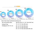 thumbnail image 4 of Honganda Swim Ring, Unisex Starry Sky Sequins Life Ring Inflatable Float Seat, 4 of 6