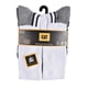 thumbnail image 3 of Calcetines Caterpillar para hombre con estampado semiacolchado, 6 unidades, logotipo blanco, 3 of 3