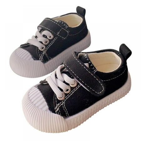 

Lemetow Baby children All-Purpose Non-Slip Breathable Canvas Walking Shoes