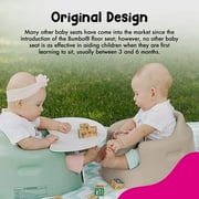 Bumbo Baby Floor Seat – Portable Infant Booster, Taupe