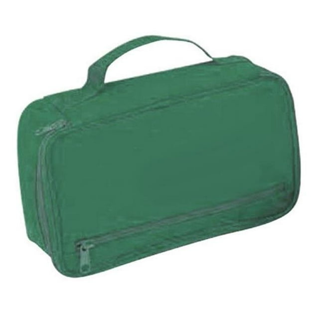 Kit de Voyage 600D Poly avec Support en Vinyle - Vert Foncé, Boîte de 60