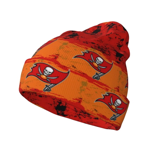 Tampa_Bay Football Team Print Knitted Hat Soft Stretch Winter Cuff Beanie City Classic Hat for Men Women Game Fans Gifts