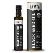 Black Seed Oil, Organic, 8.4 Fl Oz, RAWYA, Cold Pressed, Glass Bottle, Nigella Sativa Oil, Non-GMO, Black Cumin Seed Oil, also known as Kalonji Oil, Nigella Oil