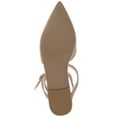 thumbnail image 6 of Journee Women's Martine SuperNatural Shades Narrow Width Buckle Pointed Toe Flats, 6 of 10