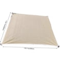 thumbnail image 3 of LEEYNEER Sun Shade Sail Rectangular Sand Shade Canopy Sun Shade Sail Curved Outdoor Shade Cover Sand Rectangle Heavy Duty Permeable Backyard Shade Cloth for Patio Garden Backyard, 3 of 8