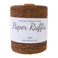 thumbnail image 1 of Rongfmy Raffia Paper Yarn 1.5 mm Thick for Crocheting Bags Nesting Basket Summer Hat Brown, 1 of 9