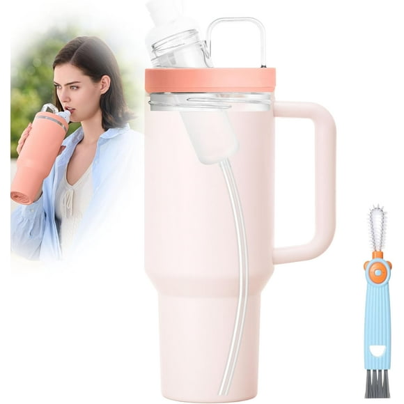 SHIJIU-Tumbler Adapter for Stanley Cup to Cirkul | Leakproof Compatible with Stanley 40oz & 64oz Quencher H2.0 FlowState Tumbler | Use Your Flavor Cartridges with Your Stanley Cup | BPA Free Plastic