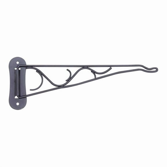 PLANT HOOK SWVL BLK 10"(Pack of 1)