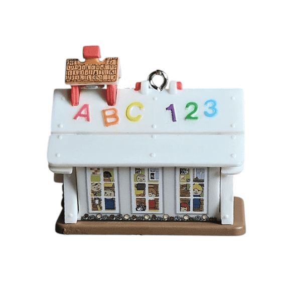2019 Lil’ School House (Fisher Price) Hallmark Keepsake Christmas Tree Ornaments QXM8297