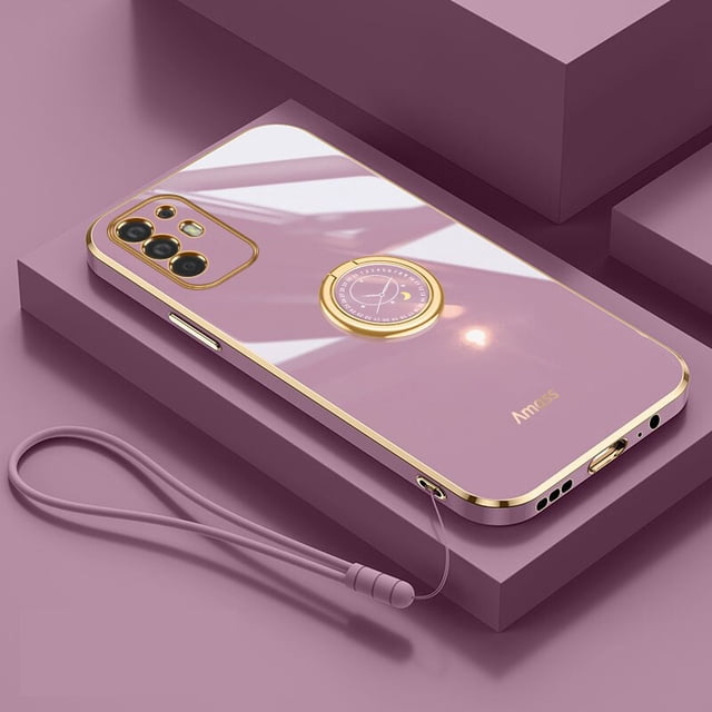 Funda con anillo de soporte para Motorola Moto G60S G82 G52 G42 G22 G53 G60S G10 G20 G30 G50 5G G60 E7 G9 Plus G8 Play Power Lite xuanjing unisex