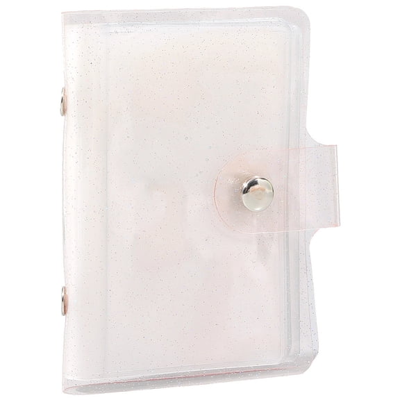 2 Pack 36 Pockets Instax Mini Picture Book Wallet Size Photo Album 4 x 3 Inch Rectangle PVC Plastic Small Polaroid Album Book Cover Holder for 3 Inch Pictures Photos Photocard Holder Storage DIY