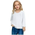 thumbnail image 6 of Chbgutlmr Unisex Baby Clothes Long Sleeve 3 Pack Tshirts Kids Boy Girls Fall Crewneck Casual Cotton Blouses Tops, 6 of 7
