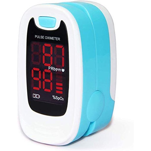 CONTEC LED CMS50M Pulse Oximeter,SpO2 and PR Value Waveform Blood Oxygen, Neck/Wrist Cord