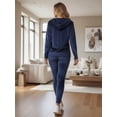 thumbnail image 3 of Conjunto Pants Mujer Sudadera Y Pant Aterciopelado Set Dama, 3 of 5