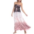 thumbnail image 3 of Raviya Women's Cover-Up Maxi Dress Black/Ivory Tie Dye M New, 3 of 3