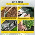 thumbnail image 5 of 2*3FT300FT Premium Weed Barrier Fabric Heavy Duty 2.4OZ, High Permeability Good for Flower Bed, Geotextile Fabric for Underlayment, Polyethylene Ground Cover,Woven Weed Control Fabric, 5 of 7