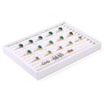 thumbnail image 5 of fenteer Rings Display Tray Ear Studs Organizer for Rings Studs Earrings Bedroom Home White, 5 of 8