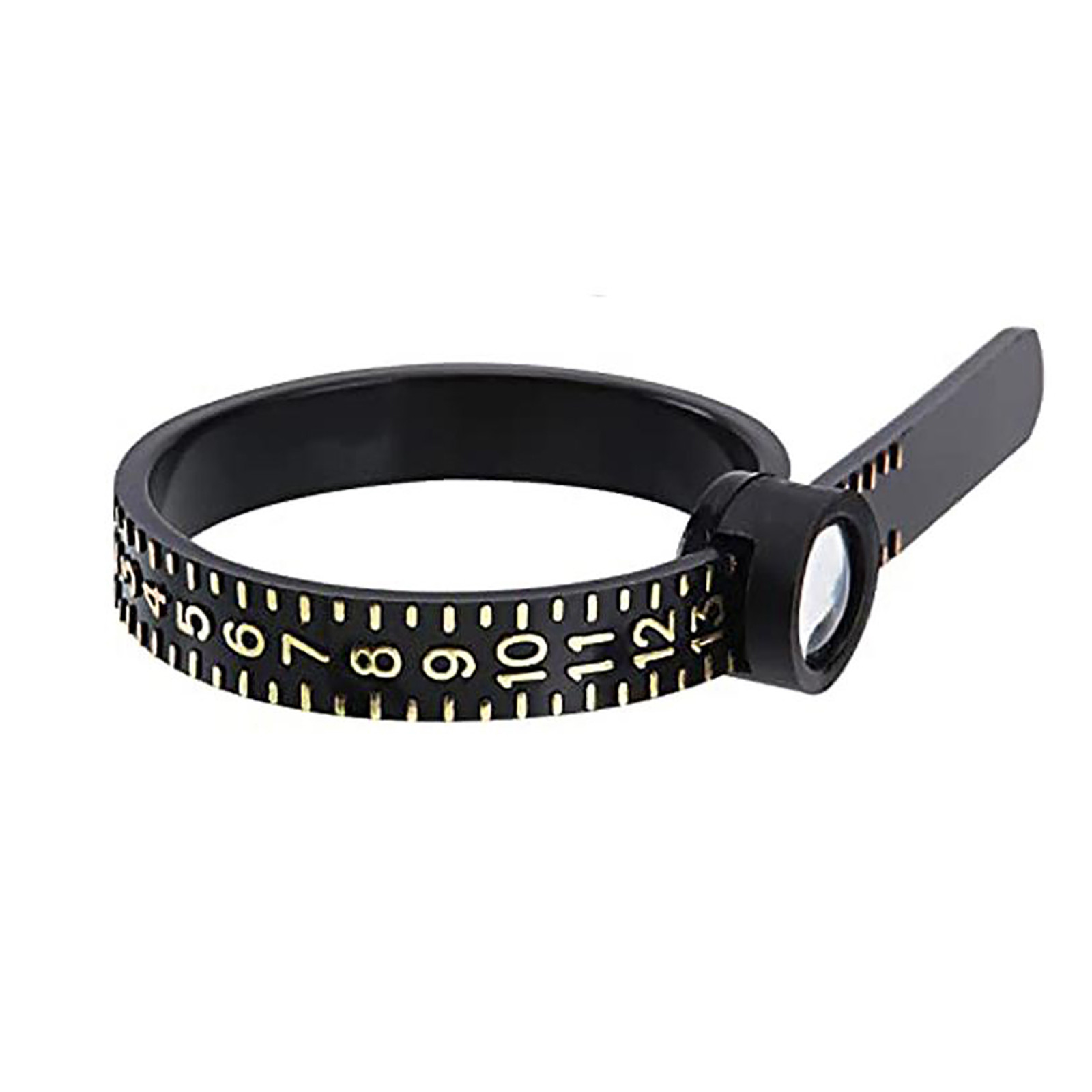 Ring Sizer Measuring,With Magnifying Glass Measuring Belt Ring Soft