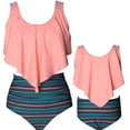 thumbnail image 5 of FLMEI Family Mother Daughter Swimsuits 2PCS Parent-Child Girls Bikini Women Bathing Suit Set for Toddler Kids Mom Two Piece Halter Swimwear, 5 of 9