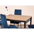 thumbnail image 3 of Comedor MOBILKRAFT Troya 4 Azul Sillas Tubulares Cubierta de Tablero Veteado, 3 of 3