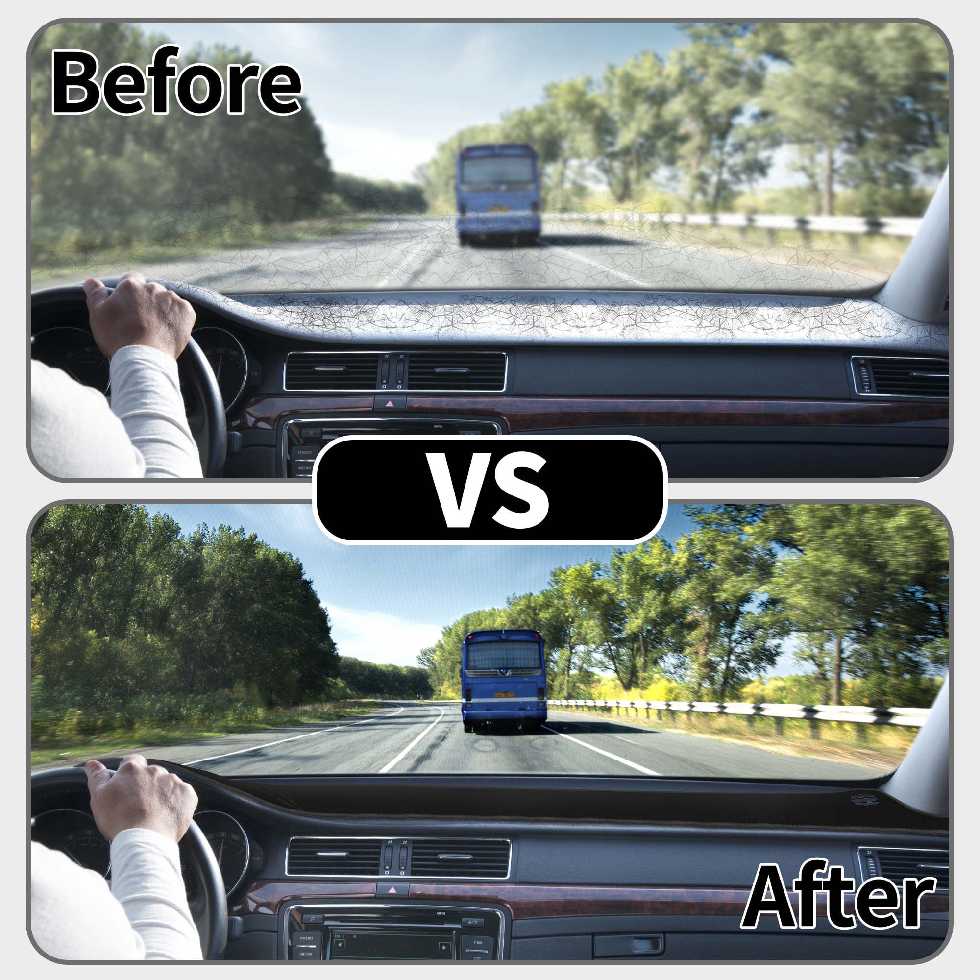 Unique Bargains for Nissan Maxima 2016-2023 Dashboard Cover Sun Shade Carpet Black