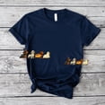 thumbnail image 5 of Halloween Dachshund Dog Graphic Tee Unisex Cotton Blend, 5 of 6