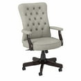 thumbnail image 1 of Bush Furniture Key West High Back Tufted Office Chair with Arms Light Gray, 1 of 7