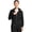 Black, variant on Scrub Jackets for Woman Cropped Warm Up Jacket with 2 Pockets, Moisture Wicking Fabric & 360° Stretch - MC303, L, Royal