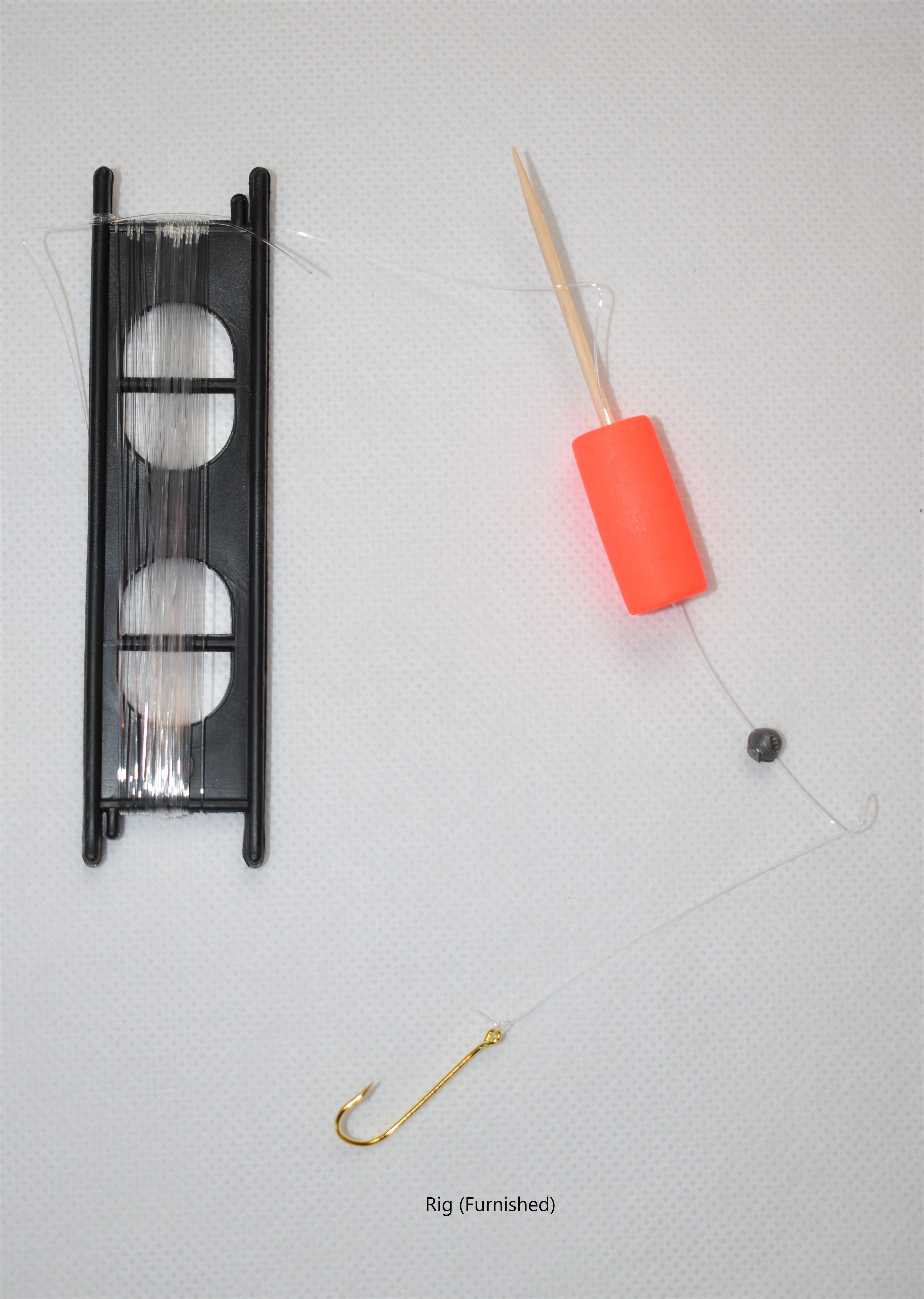 "LJ10RR B&M Little Jewel Ready Rig 10 ft Fishing Pole"