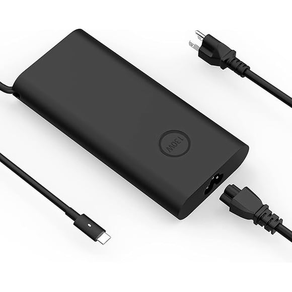 ccwonima Replacement for Dell 130W Laptop Charger USB C Type C Fit for Dell XPS 15 17 2in1 9530 9520 9500 9700 9720 9700 9710 9720 9575 Precision 5570 5560 3571 3560 2in1 Power Supply Cord