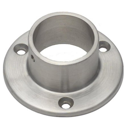 

1-.50 In. Wall Flange - Satin Stainless Steel