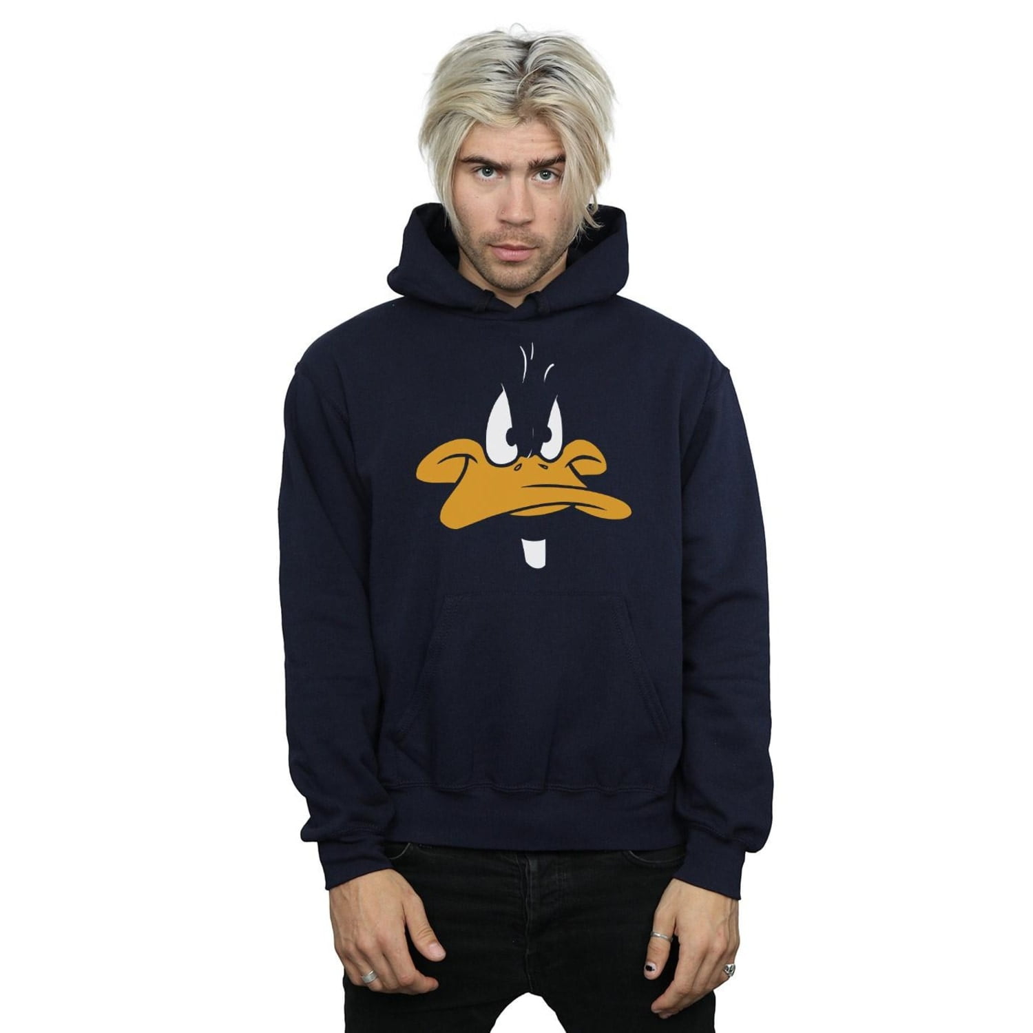 Looney Tunes Mens Daffy Duck Hoodie