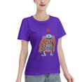 thumbnail image 2 of T-Shirt Basique à Manches Courtes pour Femmes une Pièce Jinping, 2 of 6