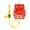Red, variant on 44 fl oz Backpack Water Blaster High Capacity Tank with Adjustable Straps Outdoor Summer Soaker for Pool Beach Party Water Play Toy Blue
