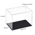 thumbnail image 2 of Uxcell Acrylic Clear Display Case Box Dustproof Protection Showcase Cube Collectibles Show Box 9.8x5.9x7.9inch, 2 of 7