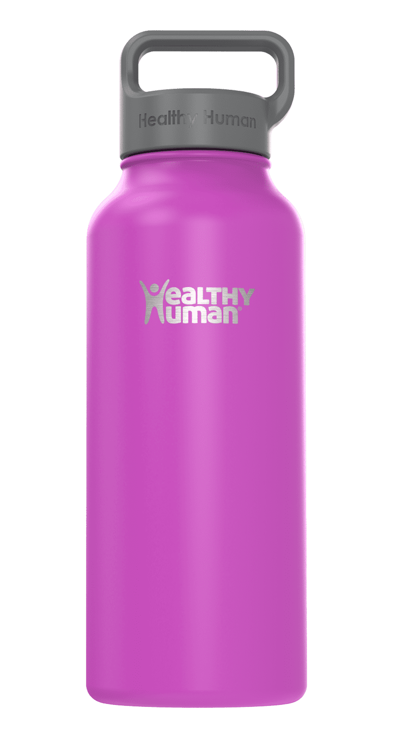 Healthy Human 32oz Insulated Stainless Steel Water Bottle SteinPetal Pink 