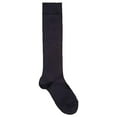 thumbnail image 2 of Yacht & Smith Girls Knee High Socks, Cotton, Uniform School Sock, Kids Sock Size 6-8 (12 Pairs, Navy Blue), 2 of 3