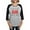 Heather/Black, variant on - Gi Joe Ugly Christmas - Womens Baseball Tee
