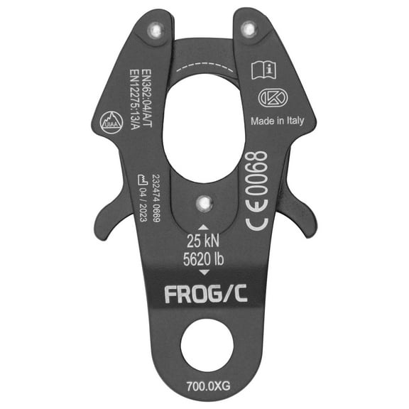 Kong Frog Cable - Black Frog Connector (Carabiners Not Included)
