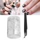 thumbnail image 3 of Fugacal Nail Gold Foil Nail Art Gold Foil Nail DIY Foil Nail Art Flakes Nail Silver Flakes Decoración de uas Fugacal No se aplica, 3 of 6