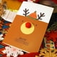 thumbnail image 4 of Xihbxyly Ofertas de Outlet Liquidación de Exceso de Existencias Muñeco de Nieve con Nariz de Bola de Pelo Tarjeta de Felicitación Navideña Tarjetas Navideñas Tarjeta de Felicitación Navideña, 4 of 6