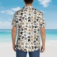 thumbnail image 6 of Daiia Cute Cats Hawaiian Shirt for Men Gentle Cotton Regular Short Sleeve Casual-3X-Large, 6 of 9