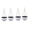thumbnail image 4 of Masteelf 4 Pcs  Chlorophytum Flower Pot Balcony Hanging Flower Pot Hanging Flower Holder, 4 of 8