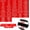 Red, variant on 4"x1" Tool Box Label, 66 count Tool Chest Drawer Labels, Labels with Clear & Durable Print, Fits Steel Toolbox Drawers of Brands (Blue)