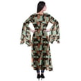 thumbnail image 4 of Moomaya Viscose Georgette Printed Long Shrug Slit Sleeves Cardigans For Women, 4 of 5