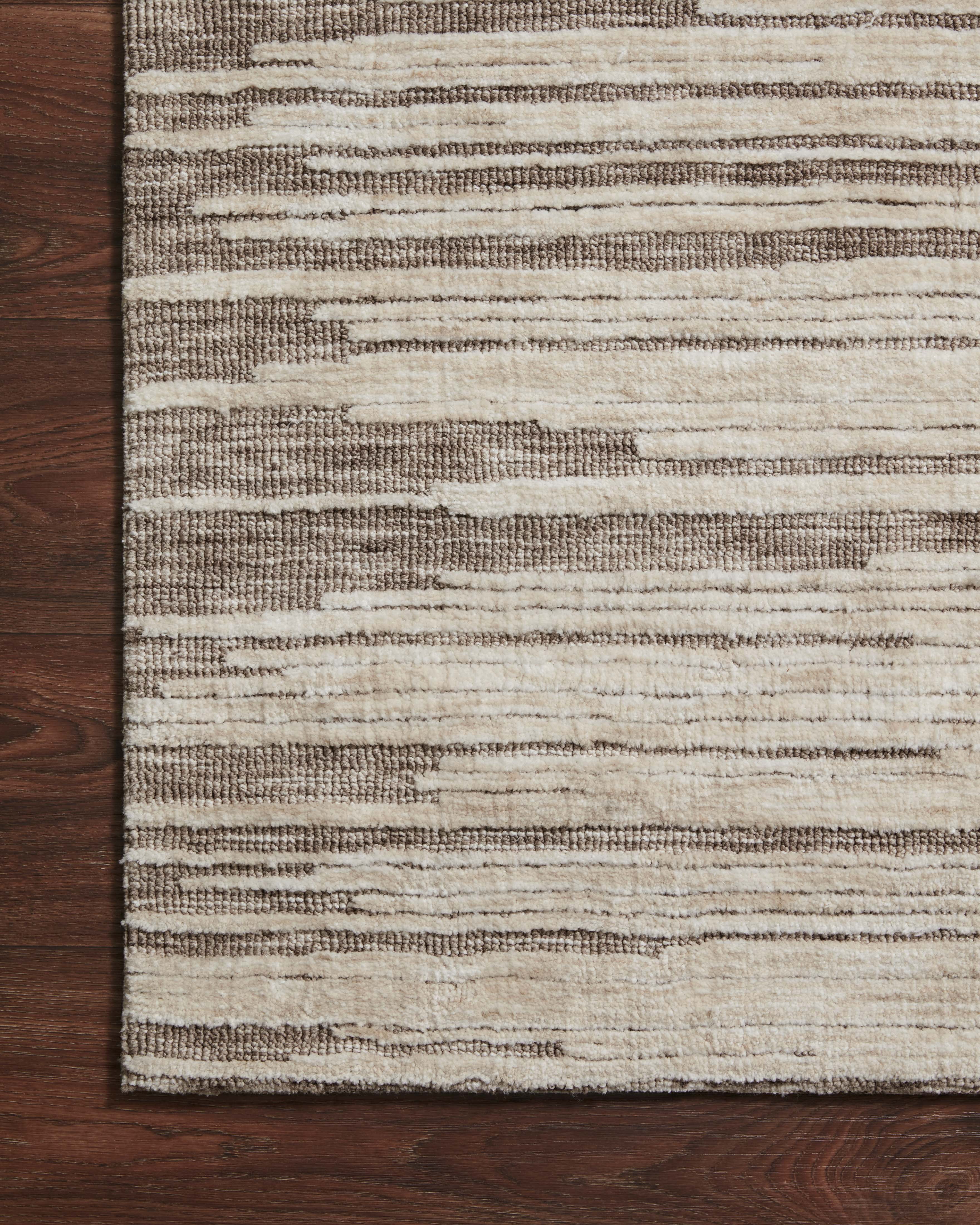 Loloi Neda Taupe / Stone 2'-3" x 3'-9" Area Rug